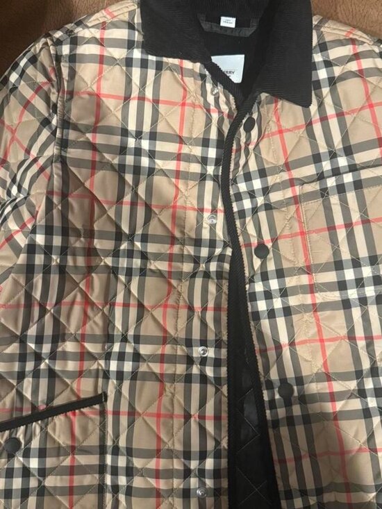 Burberry Other - Authentic Burberry Check Quilted Barn Jacket